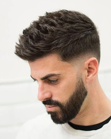 Mid Taper Drop Fade