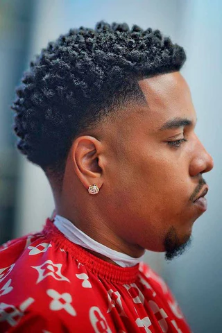 Mid Taper Fade Blowout