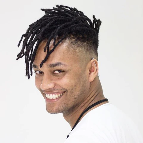 Mid Taper Fade Dreads