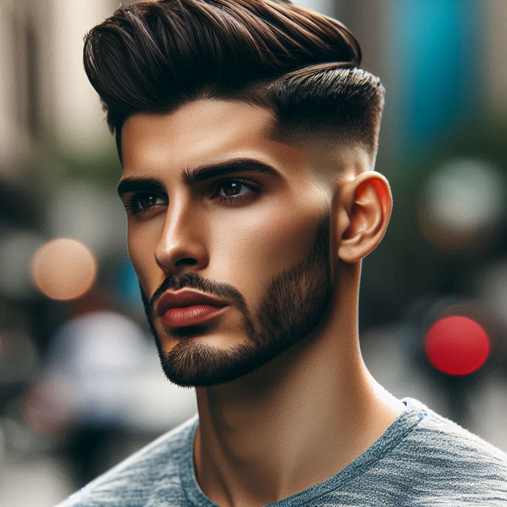 mid taper fade