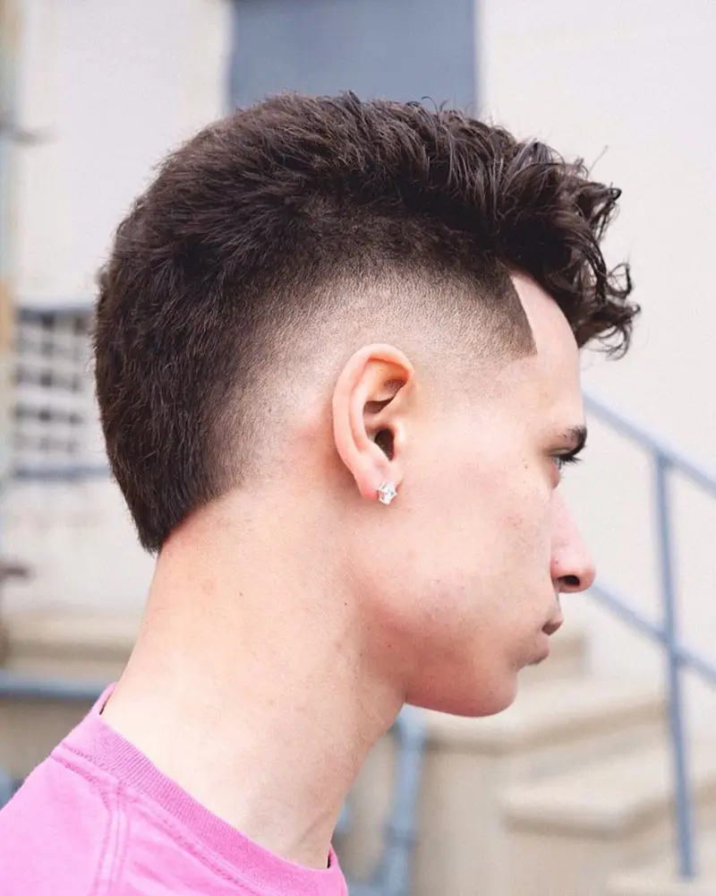 Burst Fade Mohawk