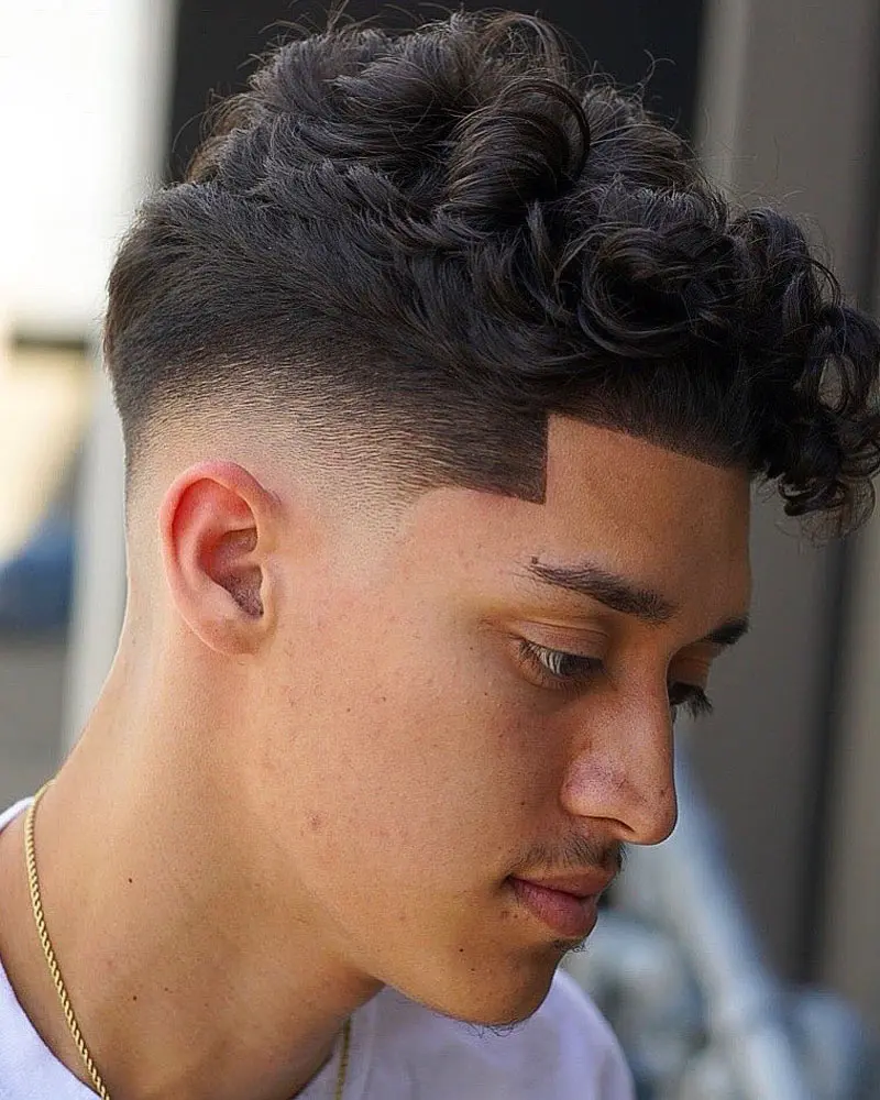 Curly Hair Fade