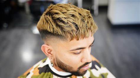 Drop Fade + Textured Crop