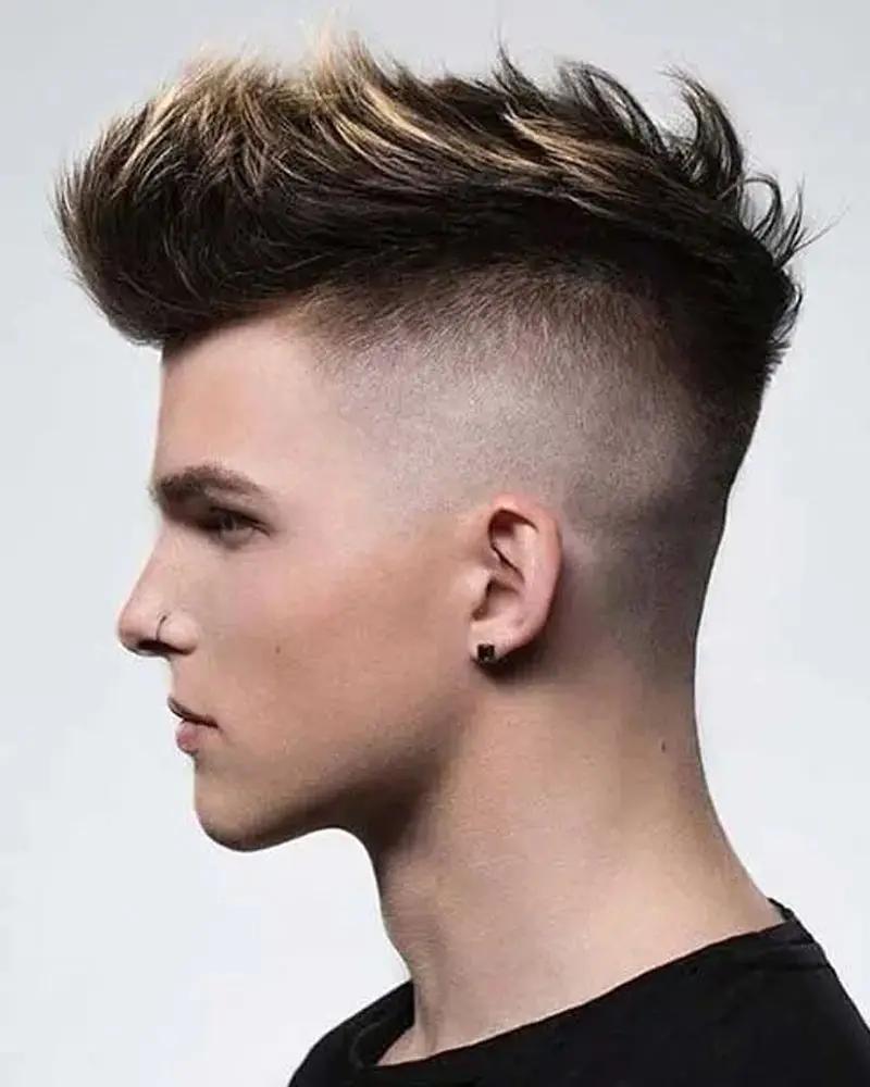 Long Quiff High Fade