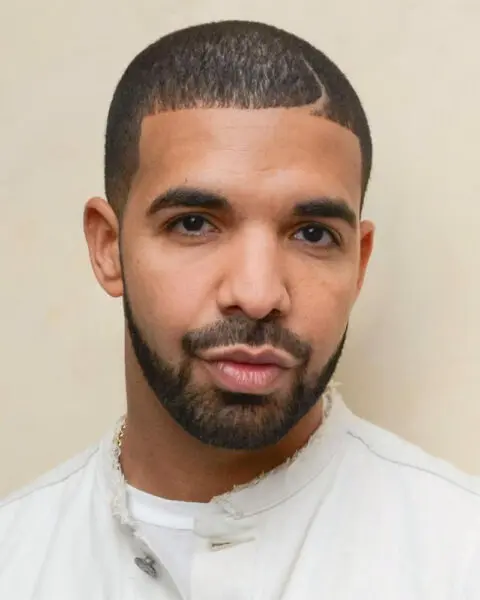 Low Fade Buzz Cut with Line-Up