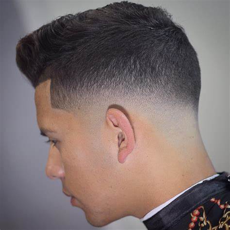 Mid Fade + Pompadour