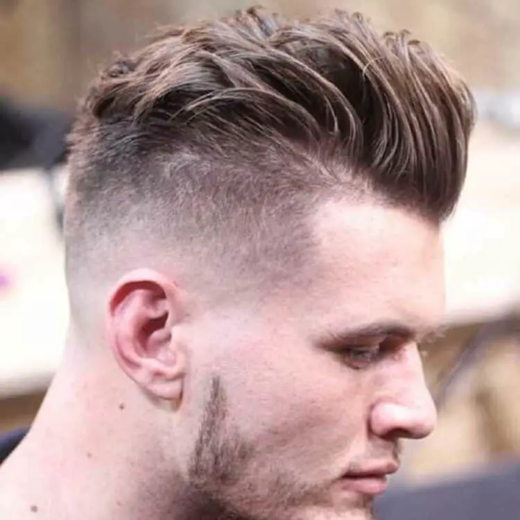 Scissor Fade + Long Textured Top