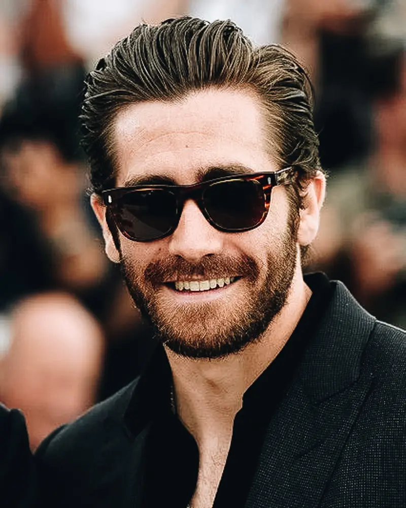 Slicked-Back Pompadour