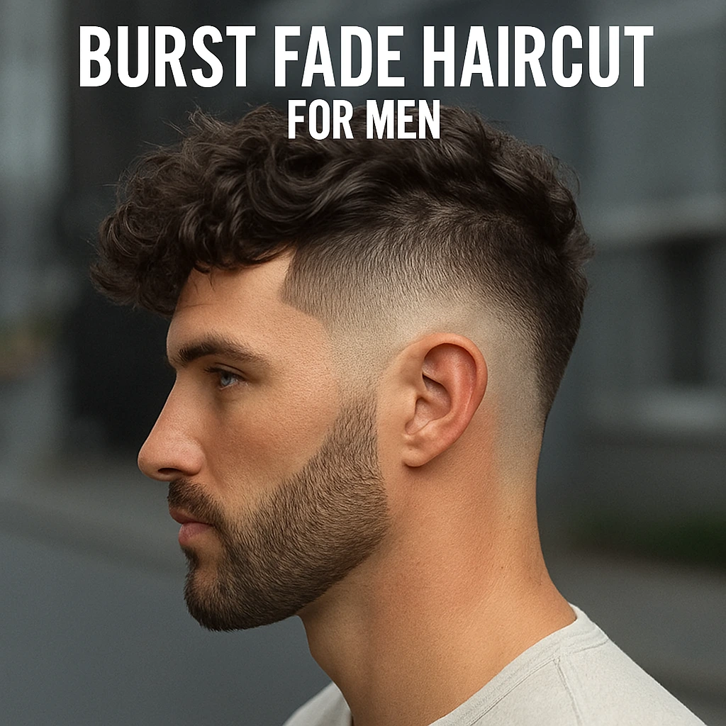 Burst Fade Haircut For Men