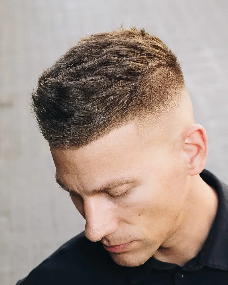 French Crop With High Fade