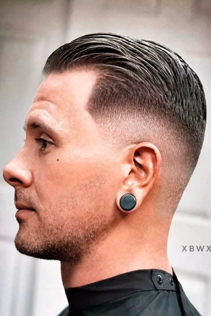 Short Slick Back
