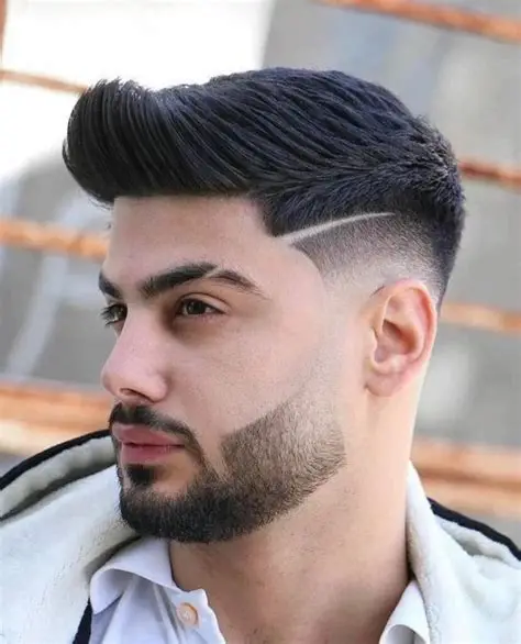 Mid Taper Fade Quiff