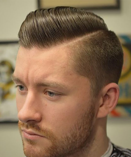 Slick Back Taper Fade
