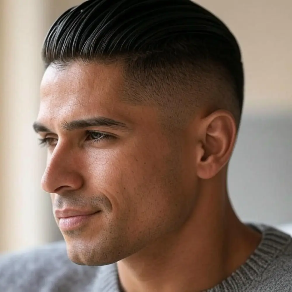 Slick Back Taper Fade