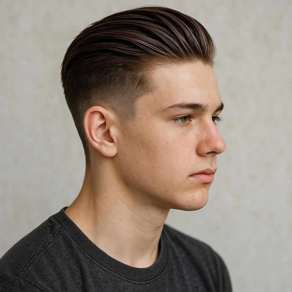 Slicked Back Undercut