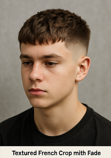 Textured French Crop