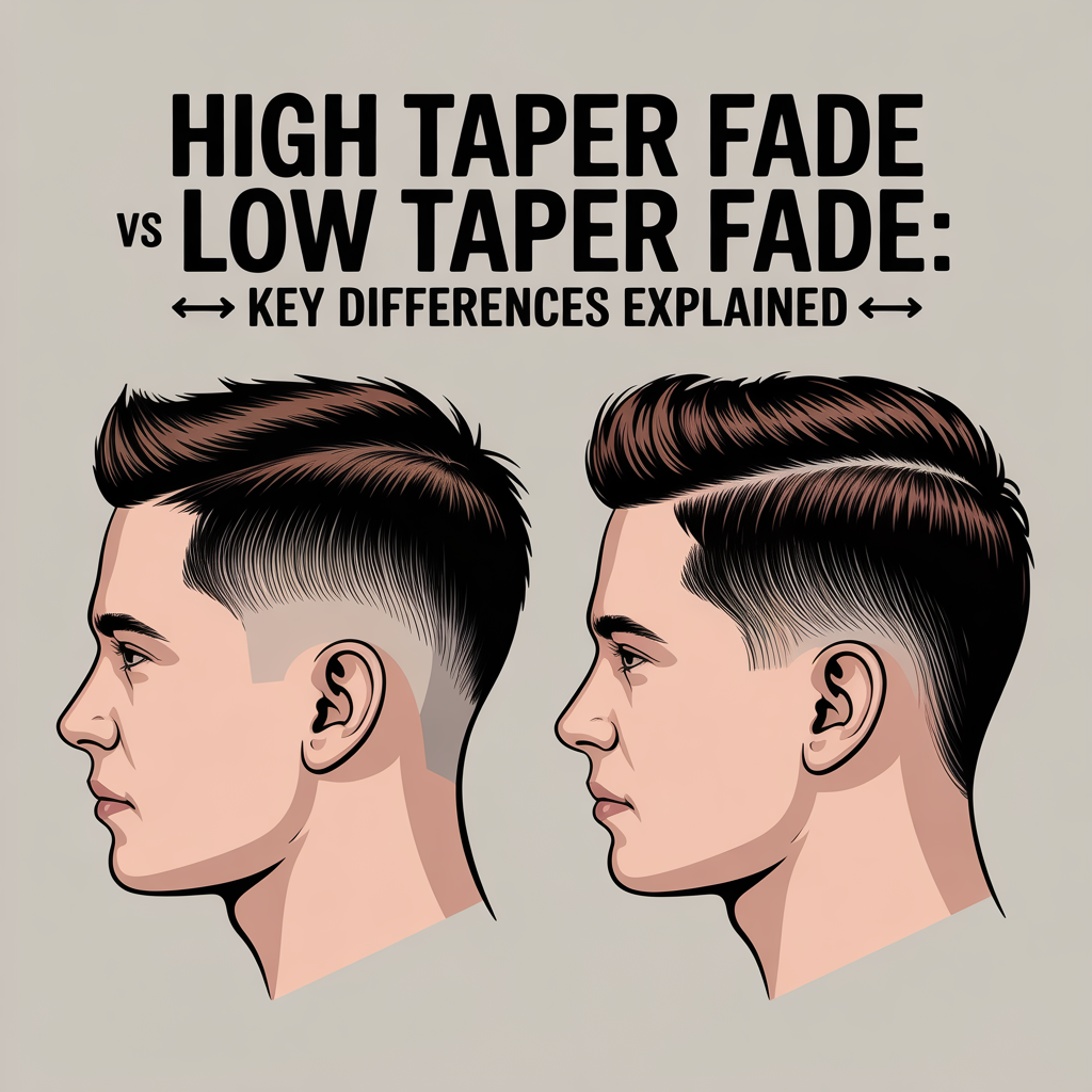 High Taper vs Low Taper Fade: Key Differences Explained