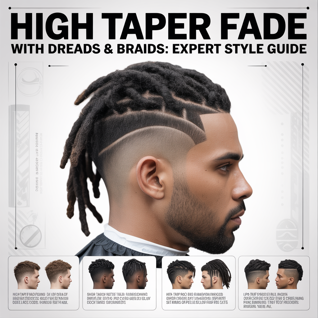 High Taper Fade with Dreads