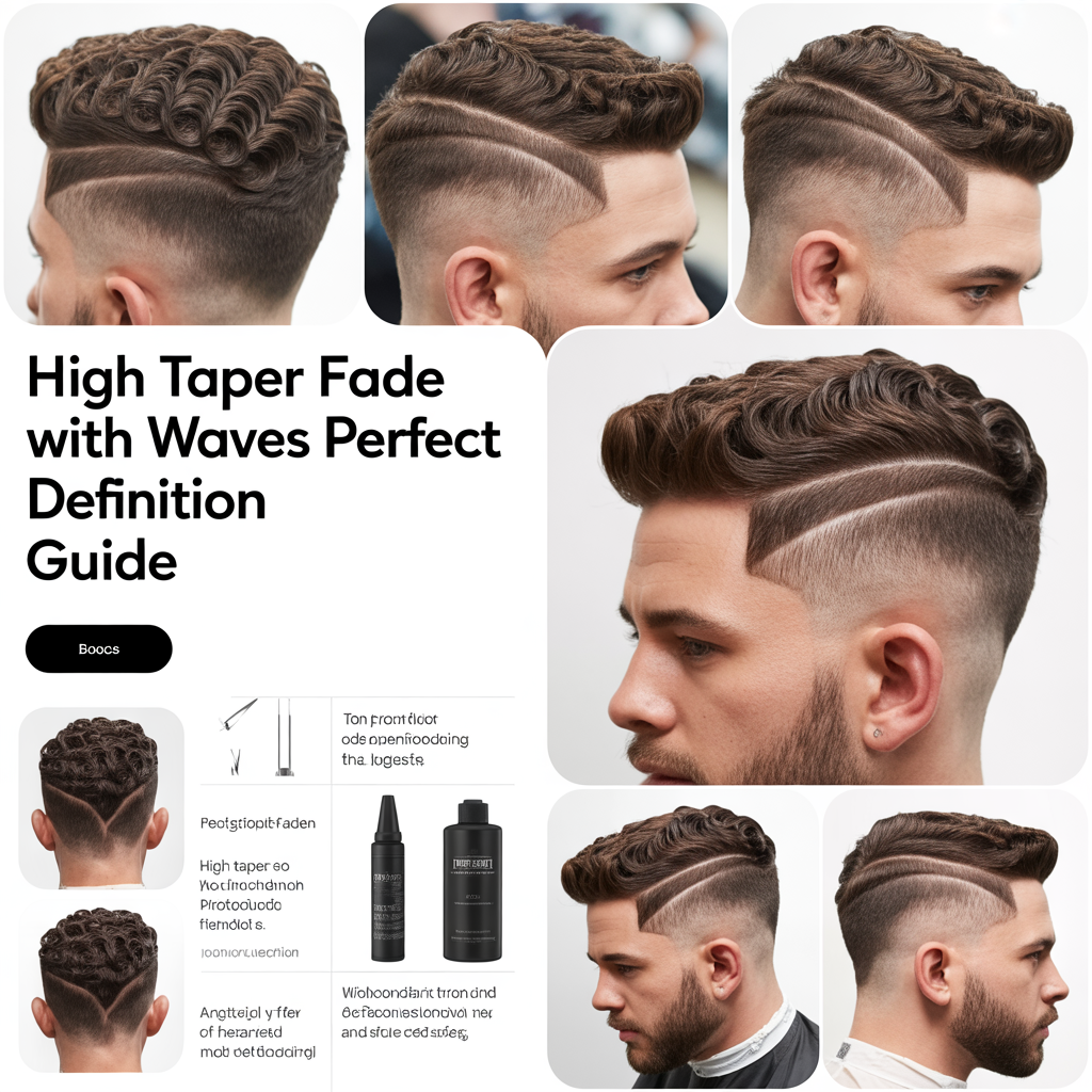High Taper Fade with Waves Perfect Definition Guide